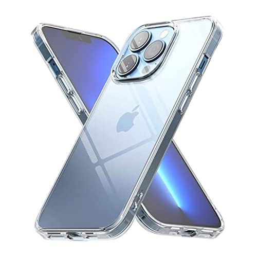 Wisam Schutzhülle geeignet für iPhone 13 Pro Max (6.7) Smartphone Zubehör, Silikonhülle Silikon Case Hülle Transparent von Wisam