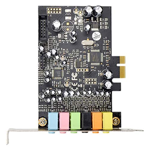 Wisboey PCIe 7.1CH Stereo-Soundkarte, Surround-Sound, PCI-E, integriertes Audio 7.1, Audio-Systemkanäle, CM8828 von Wisboey