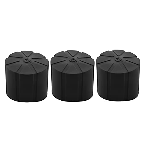 Wisboey Universal-Objektivdeckel aus Silikon, wasserdicht, für DSLR-Kamera-Objektive, 65 – 110 mm, 3 Stück von Wisboey
