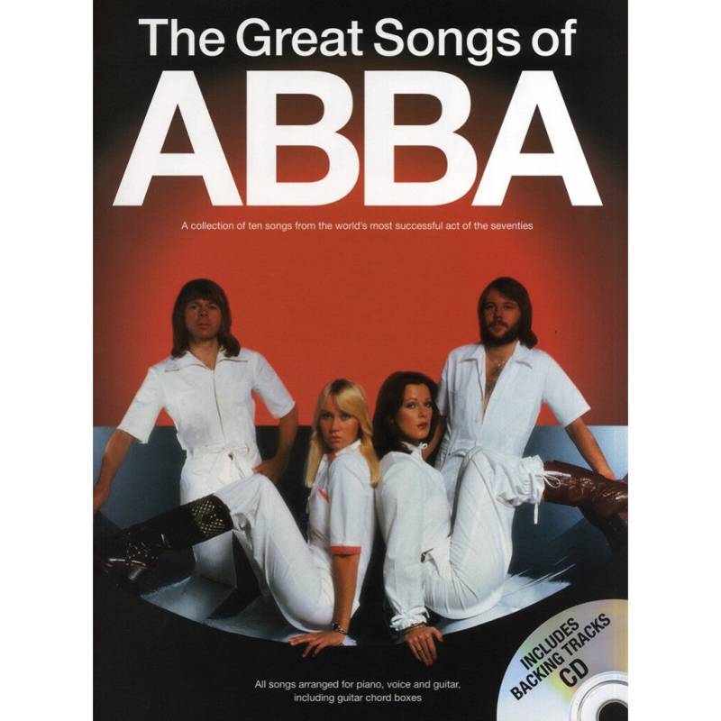 Wise Publications The Great Songs Of Abba Book with CD von Wise Publications