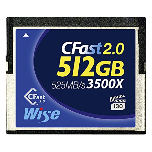 Wise CFast 2.0-512GB Speicherkarte von Wise