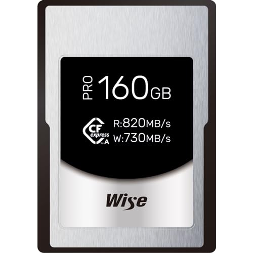 Wise CFexpress Typ A Pro, 160 GB, WI-CFX-A160P, Marke Wise CFexpress Typ A Pro, 160 GB, WI-CFX-A160P, Marke von Wise
