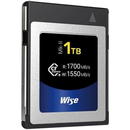 Wise CFexpress Type B Mk-II - 1TB Wise CFexpress Type B Mk-II - 1TB von Wise