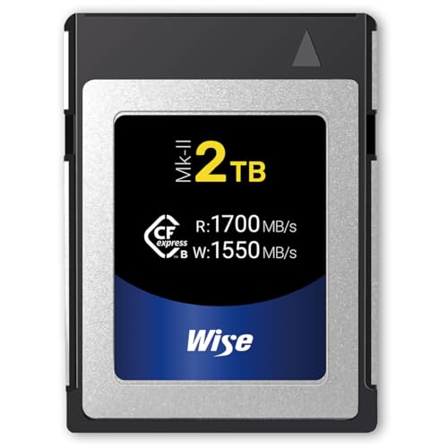 Wise CFexpress Type B Mk-II - 2TB Wise CFexpress Type B Mk-II - 2TB von Wise