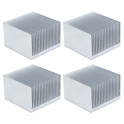 4 Stück Kühlkörper, Heatsink Aluminium Kühlkörper Kühler Fin Kühlkörper Kühlrippen für High Power LED Verstärker Transistor(60×60×39mm) 4 Stück Kühlkörper, Heatsink Aluminium Kühlkörper Kühler Fin Kühlkörper Kühlrippen für High Power LED Verstärker Transistor(60×60×39mm) von Wisecoco