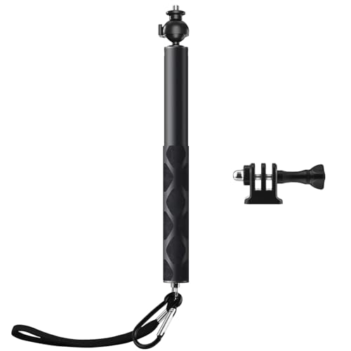 Wiseten Selfie Stick für Insta360 X4, 120CM Teleskop Handheld Pole Stick Monopod mit 360° Kugelkopf für GoPro Hero 13 12 11 10 9 Black Insta 360 X4 X3 DJI Osmo Action 5 Pro Kameras Zubehör Wiseten Selfie Stick für Insta360 X4, 120CM Teleskop Handheld Pole Stick Monopod mit 360° Kugelkopf für GoPro Hero 13 12 11 10 9 Black Insta 360 X4 X3 DJI Osmo Action 5 Pro Kameras Zubehör von Wiseten