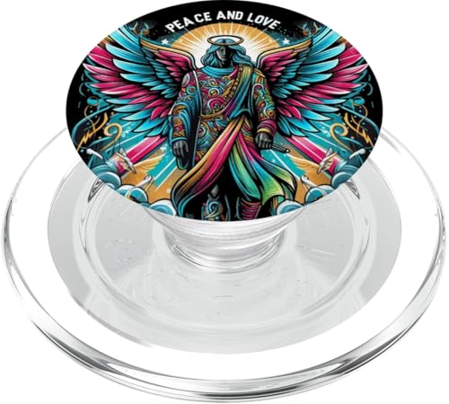 Frieden im Universum, vereinige die Welt mit friedlicher Harmonie PopSockets PopGrip für MagSafe Frieden im Universum, vereinige die Welt mit friedlicher Harmonie PopSockets PopGrip für MagSafe von Wish You Get