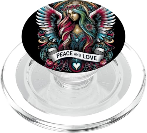 Frieden im Universum Gemeinsam universellen Frieden aufbauen PopSockets PopGrip für MagSafe Frieden im Universum Gemeinsam universellen Frieden aufbauen PopSockets PopGrip für MagSafe von Wish You Get
