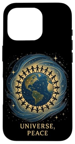 Frieden im Universum Verbreite universellen Frieden und Harmonie Hülle für iPhone 16 Pro Frieden im Universum Verbreite universellen Frieden und Harmonie Hülle für iPhone 16 Pro von Wish You Get