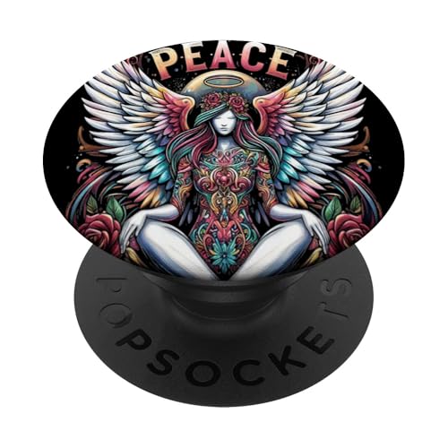 Frieden im Universum Zusammen bauen wir ein friedliches Universum PopSockets Klebender PopGrip von Wish You Get