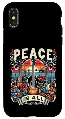Frieden in allem Frieden Menschlichkeit Inspirierende Liebe Globale Harmonie Hülle für iPhone X/XS von Wish You Get