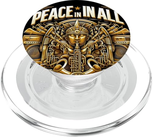 Frieden in allem verbreitet Harmonie und inspirierende Friedensliebe weltweit PopSockets PopGrip für MagSafe von Wish You Get