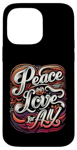Frieden und Liebe für alle Frieden verbindet uns Liebe leitet unseren Weg Hülle für iPhone 14 Pro Max Frieden und Liebe für alle Frieden verbindet uns Liebe leitet unseren Weg Hülle für iPhone 14 Pro Max von Wish You Get