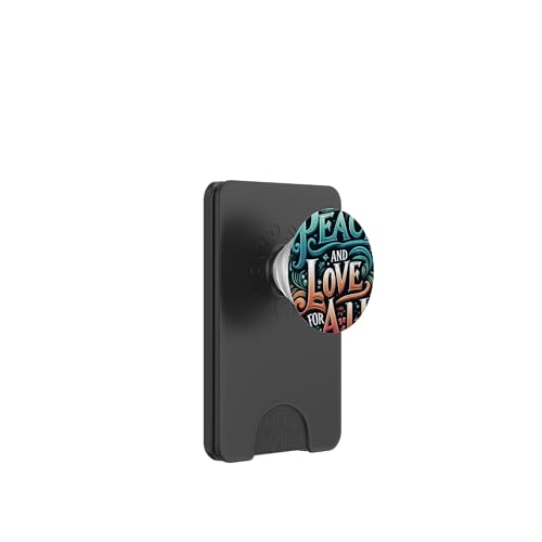 Frieden und Liebe für alle Liebe vereint uns und verbreitet immer Frieden PopSockets PopWallet für MagSafe Frieden und Liebe für alle Liebe vereint uns und verbreitet immer Frieden PopSockets PopWallet für MagSafe von Wish You Get