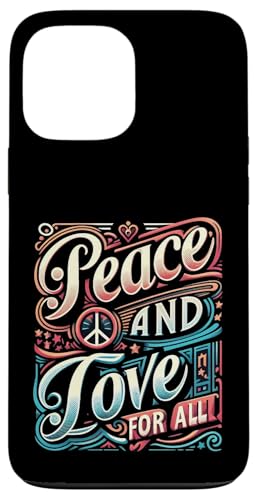 Frieden und Liebe für alle friedlichen Herzen zusammen Liebe verbindet uns Hülle für iPhone 13 Pro Max Frieden und Liebe für alle friedlichen Herzen zusammen Liebe verbindet uns Hülle für iPhone 13 Pro Max von Wish You Get