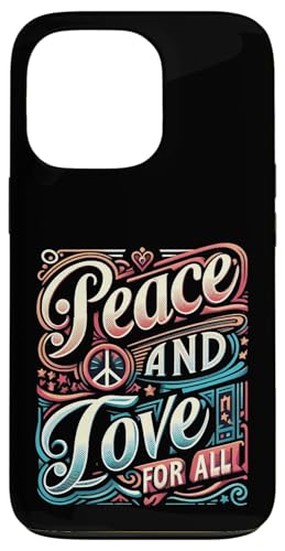Frieden und Liebe für alle friedlichen Herzen zusammen Liebe verbindet uns Hülle für iPhone 13 Pro Frieden und Liebe für alle friedlichen Herzen zusammen Liebe verbindet uns Hülle für iPhone 13 Pro von Wish You Get