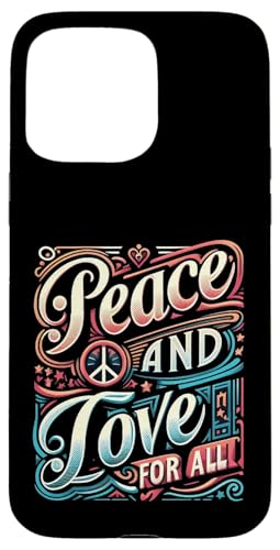 Frieden und Liebe für alle friedlichen Herzen zusammen Liebe verbindet uns Hülle für iPhone 15 Pro Max Frieden und Liebe für alle friedlichen Herzen zusammen Liebe verbindet uns Hülle für iPhone 15 Pro Max von Wish You Get