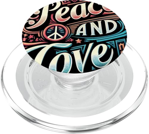 Frieden und Liebe für alle friedlichen Herzen zusammen Liebe verbindet uns PopSockets PopGrip für MagSafe Frieden und Liebe für alle friedlichen Herzen zusammen Liebe verbindet uns PopSockets PopGrip für MagSafe von Wish You Get