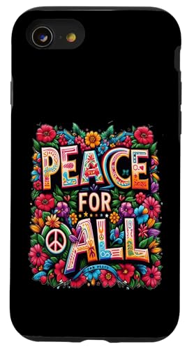Frieden und Liebe für alle verbreiten Frieden und Respekt, Einheit, Freiheit Hülle für iPhone SE (2020) / 7 / 8 von Wish You Get