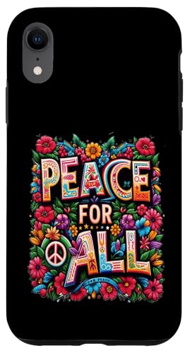 Frieden und Liebe für alle verbreiten Frieden und Respekt, Einheit, Freiheit Hülle für iPhone XR Frieden und Liebe für alle verbreiten Frieden und Respekt, Einheit, Freiheit Hülle für iPhone XR von Wish You Get