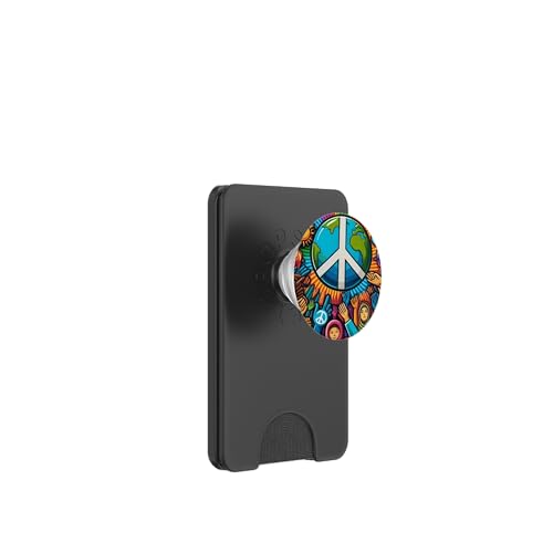 Frieden und Liebe für alle verbreiten Frieden und Respekt, Einheit, Freiheit PopSockets PopWallet für MagSafe Frieden und Liebe für alle verbreiten Frieden und Respekt, Einheit, Freiheit PopSockets PopWallet für MagSafe von Wish You Get