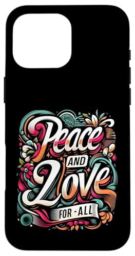 Frieden und Liebe für alle vereint durch Liebe, die den Frieden weltweit inspiriert Hülle für iPhone 16 Pro Max Frieden und Liebe für alle vereint durch Liebe, die den Frieden weltweit inspiriert Hülle für iPhone 16 Pro Max von Wish You Get
