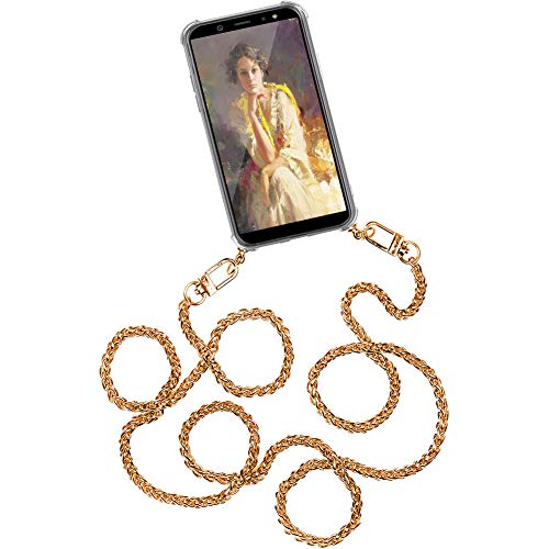 Handykette kompatibel Für Samsung Galaxy A25/A24 5G,Metallkette mit Handy Hülle Smartphone Necklace Hülle zum Umhängen - Anti Shock Full TPU Case Handyhülle Case mit Kette zum umhängen Handykette kompatibel Für Samsung Galaxy A25/A24 5G,Metallkette mit Handy Hülle Smartphone Necklace Hülle zum Umhängen - Anti Shock Full TPU Case Handyhülle Case mit Kette zum umhängen von Wishcover store