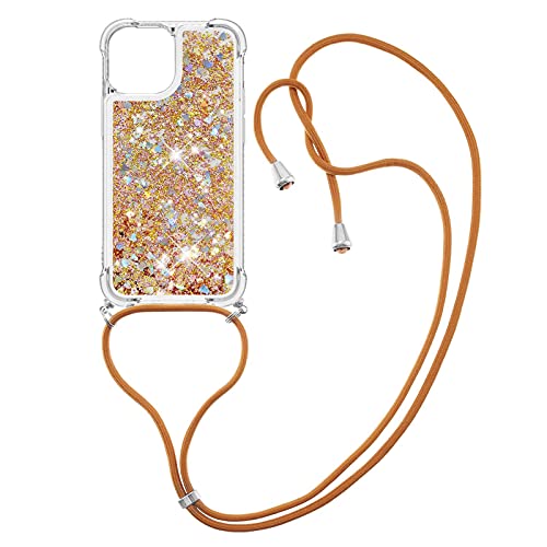 Handykette kompatibel mit für iPhone 13 Pro Max Hülle,Glitzer Hülle Flüssig Bewegende Treibsand Transparent Handyhülle - Silikonhülle,Hülle mit Band,Stylische Kette mit Hülle für iPhone 13Pro Max Handykette kompatibel mit für iPhone 13 Pro Max Hülle,Glitzer Hülle Flüssig Bewegende Treibsand Transparent Handyhülle - Silikonhülle,Hülle mit Band,Stylische Kette mit Hülle für iPhone 13Pro Max von Wishcover store