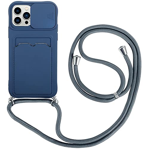 Wishcover Case mit Kameraschutz für iPhone 13 Pro Max Hülle,Slide Camera Umhängen Schutzhülle,Silikon Handyhülle zum Umhängen Kette,Smartphone Necklace mit extra Kreditkartenfach. Wishcover Case mit Kameraschutz für iPhone 13 Pro Max Hülle,Slide Camera Umhängen Schutzhülle,Silikon Handyhülle zum Umhängen Kette,Smartphone Necklace mit extra Kreditkartenfach. von Wishcover store