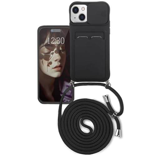 Case mit Kameraschutz für iphon 15 Hülle,Slide Camera Umhängen Schutzhülle,Silikon Handyhülle zum Umhängen Kette,Smartphone Necklace mit extra Kreditkartenfach. Case mit Kameraschutz für iphon 15 Hülle,Slide Camera Umhängen Schutzhülle,Silikon Handyhülle zum Umhängen Kette,Smartphone Necklace mit extra Kreditkartenfach. von Wishcover store
