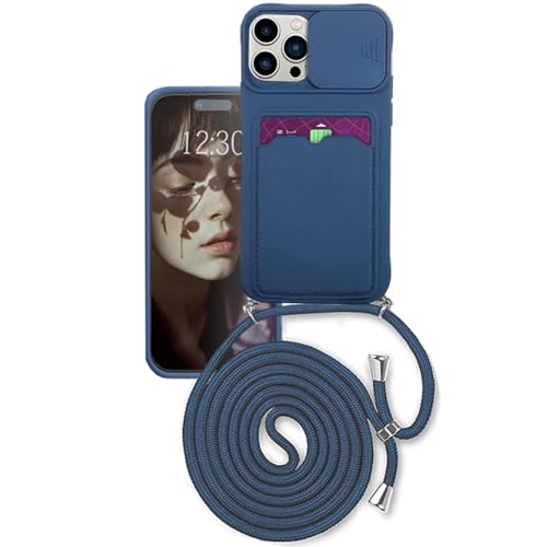 Wishcover store Case mit Kameraschutz für iphon 15 Pro Max Hülle,Slide Camera Umhängen Schutzhülle,Silikon Handyhülle zum Umhängen Kette,Smartphone Necklace mit extra Kreditkartenfach. Wishcover store Case mit Kameraschutz für iphon 15 Pro Max Hülle,Slide Camera Umhängen Schutzhülle,Silikon Handyhülle zum Umhängen Kette,Smartphone Necklace mit extra Kreditkartenfach. von Wishcover store