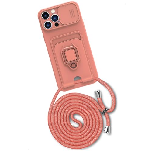 Wishcover store Handykette Hülle mit Kartenhalter für iPhone 16 Pro,kameraschutz Hülle mit Camera Slider Handyhülle Silikon TPU Cover für zum Umhängen Schutzhülle mit Case für iPhone 16 Pro Wishcover store Handykette Hülle mit Kartenhalter für iPhone 16 Pro,kameraschutz Hülle mit Camera Slider Handyhülle Silikon TPU Cover für zum Umhängen Schutzhülle mit Case für iPhone 16 Pro von Wishcover store