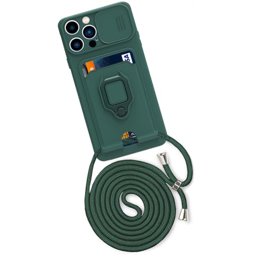 Wishcover store Handykette Hülle mit Kartenhalter für iPhone 16 Pro Max,kameraschutz Hülle mit Camera Slider Handyhülle Silikon TPU Cover für zum Umhängen Schutzhülle mit Case für iPhone 16 Pro Max Wishcover store Handykette Hülle mit Kartenhalter für iPhone 16 Pro Max,kameraschutz Hülle mit Camera Slider Handyhülle Silikon TPU Cover für zum Umhängen Schutzhülle mit Case für iPhone 16 Pro Max von Wishcover store