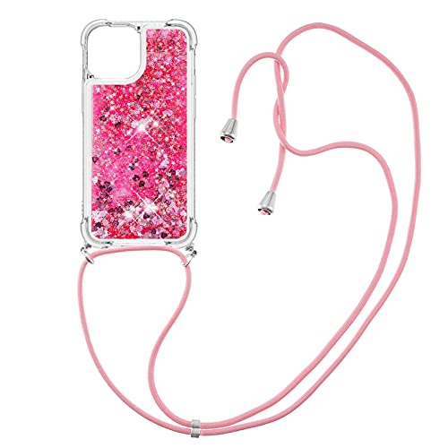Wishcover store Handykette kompatibel mit für iPhone 13 Hülle,Glitzer Hülle Flüssig Bewegende Treibsand Transparent Handyhülle - Silikonhülle, Hülle mit Band, Stylische Kette mit Hülle für iPhone 13 Wishcover store Handykette kompatibel mit für iPhone 13 Hülle,Glitzer Hülle Flüssig Bewegende Treibsand Transparent Handyhülle - Silikonhülle, Hülle mit Band, Stylische Kette mit Hülle für iPhone 13 von Wishcover store