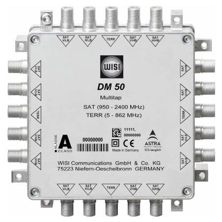 DM50  - SAT-ZF-Verteiler DM50 von Wisi