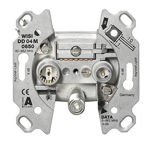 WISI DD 04 M 0650, 3-Loch Multimedia-Stichdose, 5 dB WISI DD 04 M 0650, 3-Loch Multimedia-Stichdose, 5 dB von Wisi