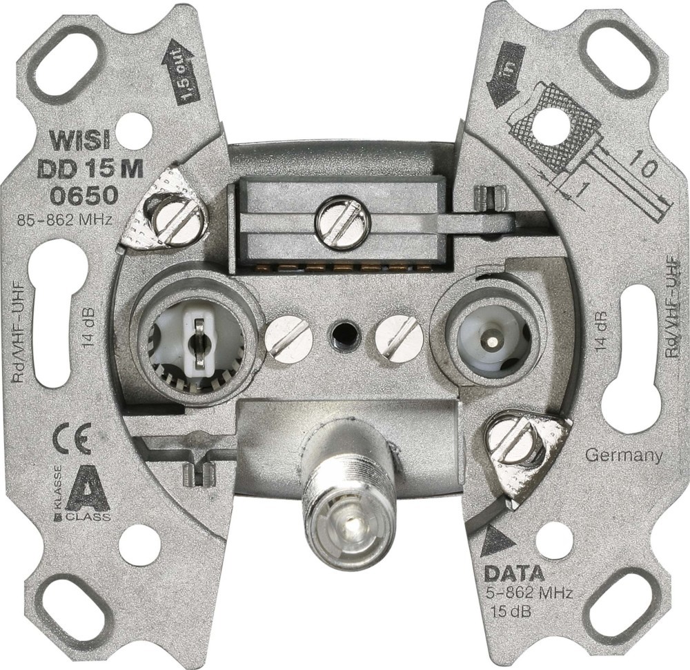 Wisi Durchgangsdose, 14 dB DD15M0650 14568 Wisi Durchgangsdose, 14 dB DD15M0650 14568 von Wisi