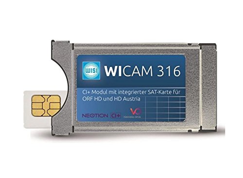 Wisi WICAM 316 CI+ Modul mit integrierter HDTV SAT-Karte für ORF HD und HD Austria Wisi WICAM 316 CI+ Modul mit integrierter HDTV SAT-Karte für ORF HD und HD Austria von Wisi