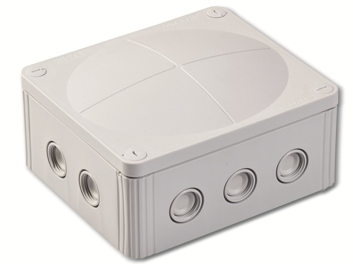 WISKA Kabelabzweigkasten COMBI 1210 LG, IP66/67 von Wiska