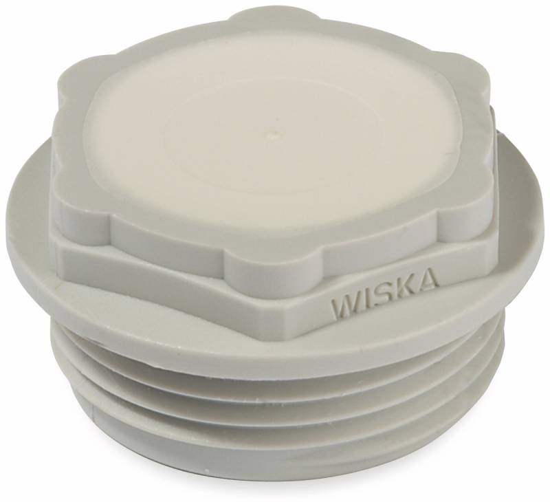 WISKA Membranschraube, 10062569, EMS 25, RAL 7035, Lichtgrau von Wiska