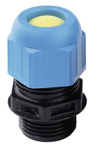 Wiska 10060662 Kabelverschraubung ATEX M20 Polyamid Schwarz (RAL 9005), Licht-Blau (RAL 5012) 1St. von Wiska