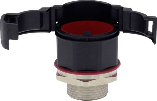 Wiska 10106906 EMBFS-36-50-BK Verschraubung Schwarz M50 x 1.5 Gerade 10St. von Wiska