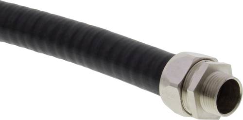 Wiska 10109026 BMCG-PVC-S-21-BK Schutzschlauch Schwarz 20.5mm 30m von Wiska