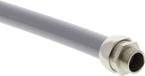 Wiska 10109047 BMCG-PVC-S-10-LG-GT Schutzschlauch Grau 10mm 30m von Wiska