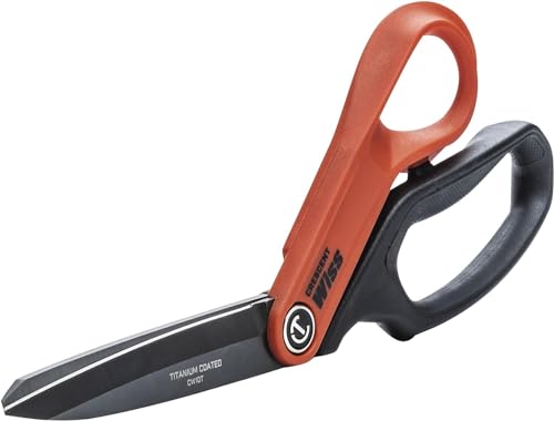 Wiss CW10T Titanbeschichtete Versetzte Rechte Handwerkerschere mit Versetztem Griff Design hält die Hände über Dem Material für Sicherheit und Einfacheres Arbeiten am Tisch, 254 mm Wiss CW10T Titanbeschichtete Versetzte Rechte Handwerkerschere mit Versetztem Griff Design hält die Hände über Dem Material für Sicherheit und Einfacheres Arbeiten am Tisch, 254 mm von Wiss