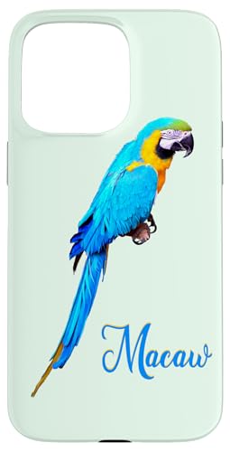 Blau und Gold Ara Papagei Vogel Foto Hülle für iPhone 15 Pro Max Blau und Gold Ara Papagei Vogel Foto Hülle für iPhone 15 Pro Max von Wistful