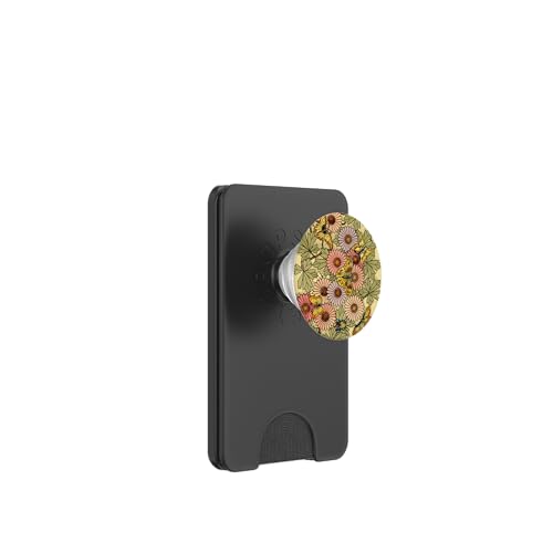 Blumen und Schmetterlinge Kunst PopSockets PopWallet für MagSafe Blumen und Schmetterlinge Kunst PopSockets PopWallet für MagSafe von Wistful