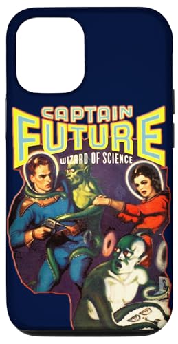 Captain Future Vintage Sci-Fi Zellstoffkunst Hülle für iPhone 12/12 Pro von Wistful