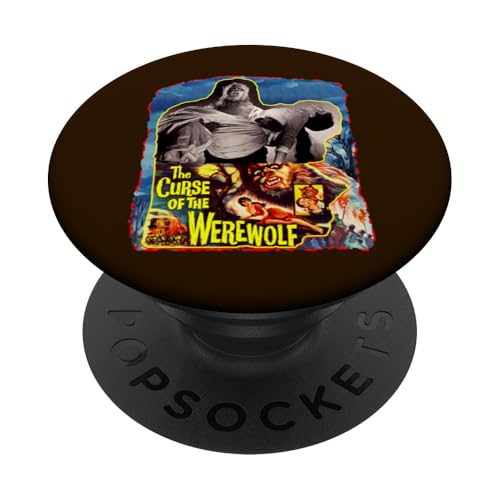 Classic Horror Der Fluch des Werwolfs PopSockets Klebender PopGrip Classic Horror Der Fluch des Werwolfs PopSockets Klebender PopGrip von Wistful