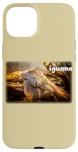 Foto mit Leguan-Eidechse Hülle für iPhone 15 Plus Foto mit Leguan-Eidechse Hülle für iPhone 15 Plus von Wistful